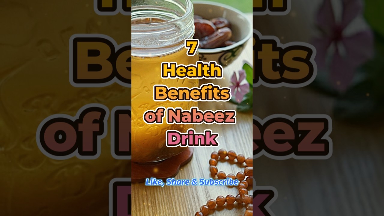 Health Benefit of Nabeez | Prophet Muhammad PBUH Favorite Drink | #Islam #ytshort #shorts #health