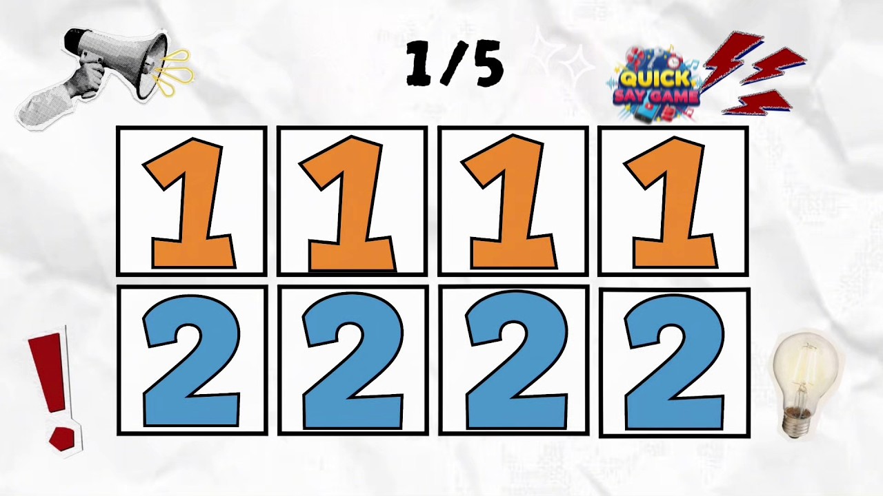 Say The Number On Beat Challenge (Level 1_5) Easy To Impossible