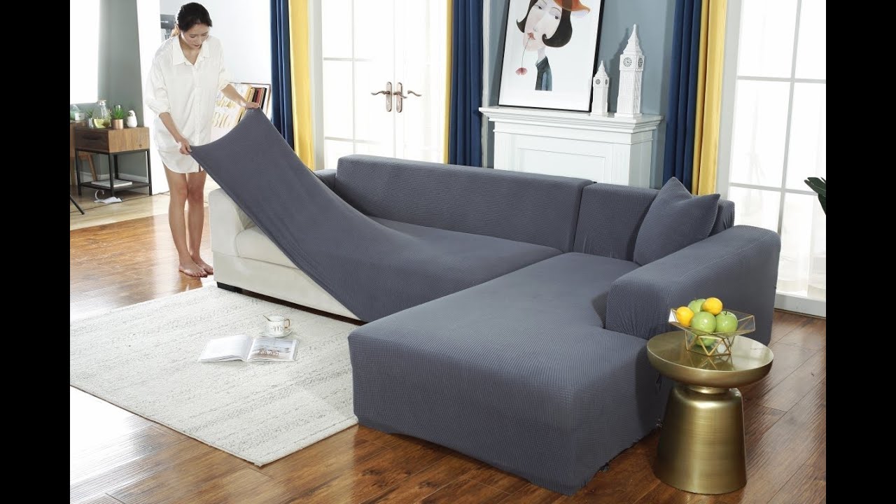 CouchSavers Original Couch Slip Covers for Sectionals, Sofas, I Shape, L Shape & More.
