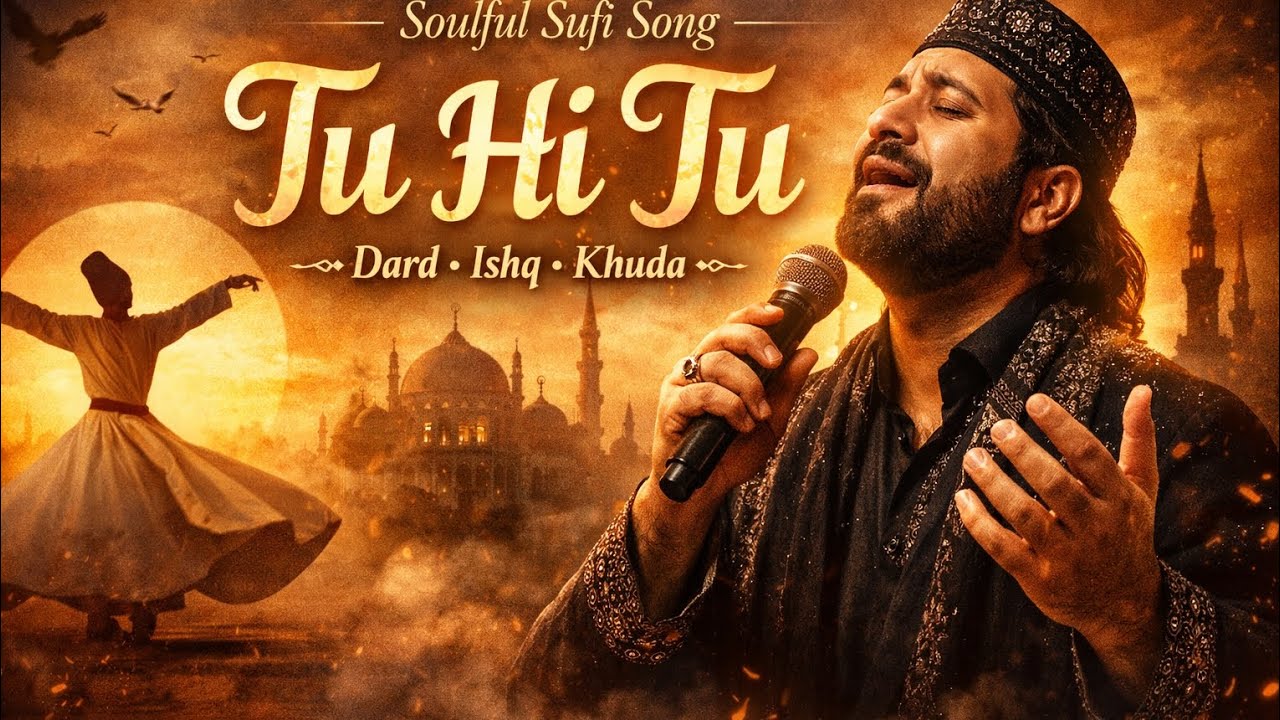Tu Hi Tu | Dard Bhara Sufi Song | Heart Touching Ishq e Khuda | Emotional Sufi Kalam