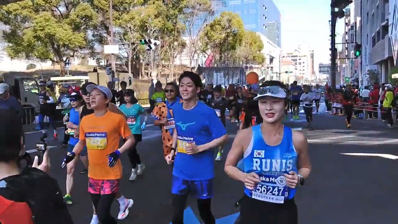 2026大阪マラソン 扇町5キロ付近 9:45〜10:00撮影