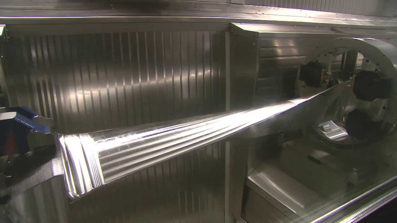 Efficient finishing of XXL blades on Starrag LX 451