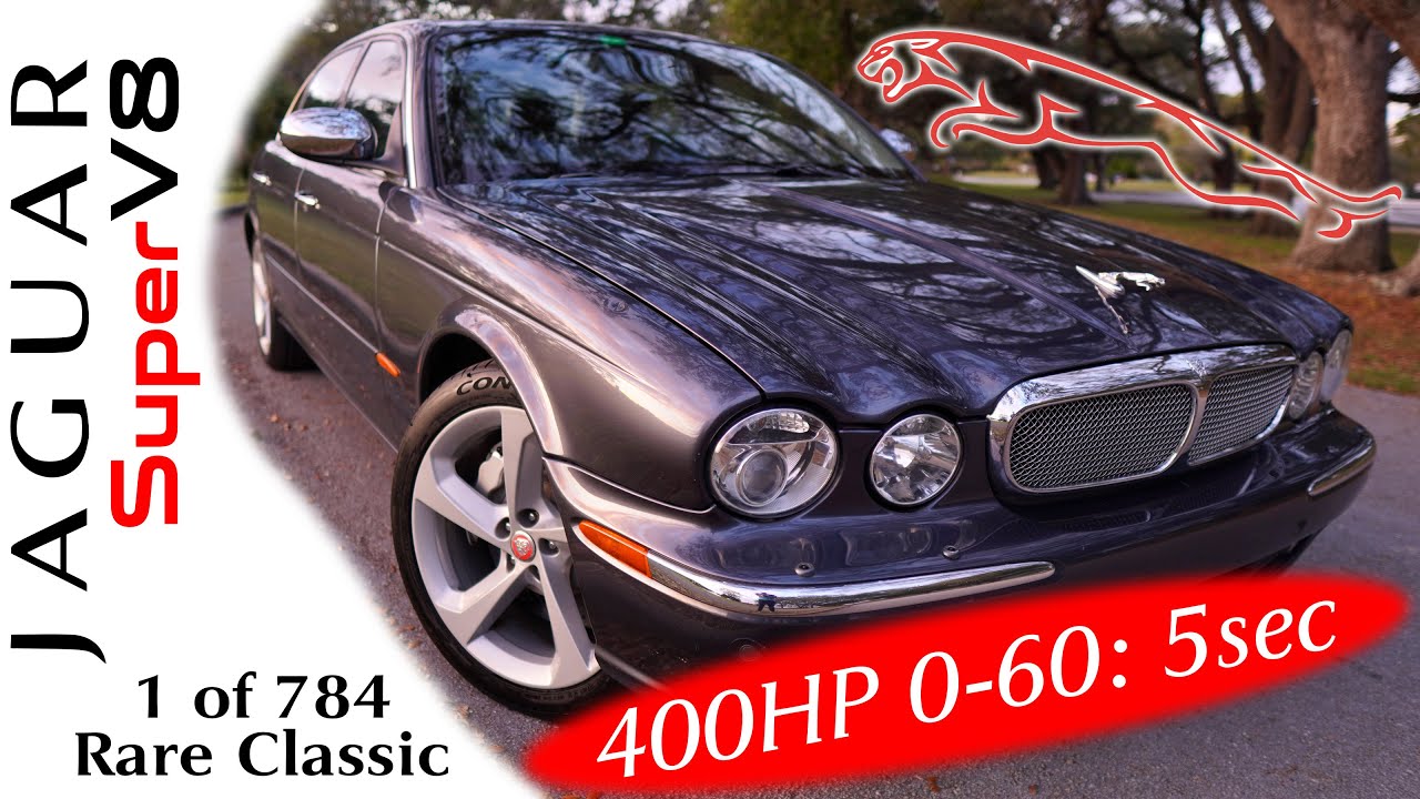 🔥 Jaguar SUPER V8 400hp LIMO 🚗 RARE Classic goes 0-60 in 5sec! Jag XJ x350 SuperV8 (XJR + VDP = SV8)
