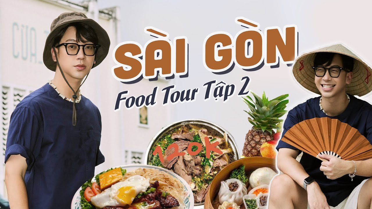 FOOD TOUR SÀI GÒN TẬP 2 // Cơm Tấm 120k, Dimsum, Lẩu bò và Nước ép 100 vị #ninhtravel