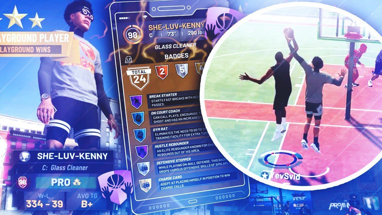 FIRST 98 OVERALL PURE GLASS CLEANER GETS DESTROYED BY MY NEW BUILD! NBA 2K19