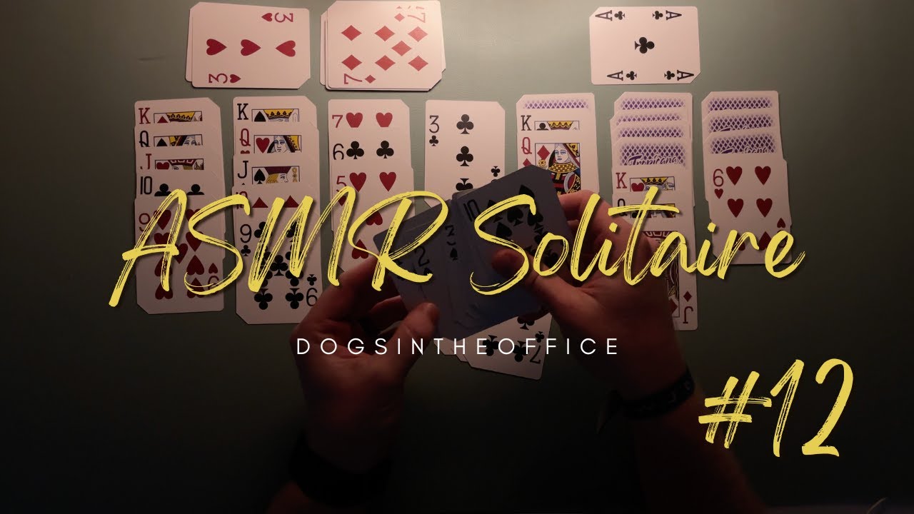 ASMR | Let's Play Some Solitaire #12 w/ the Upcoming Dog & Friends Deck 2