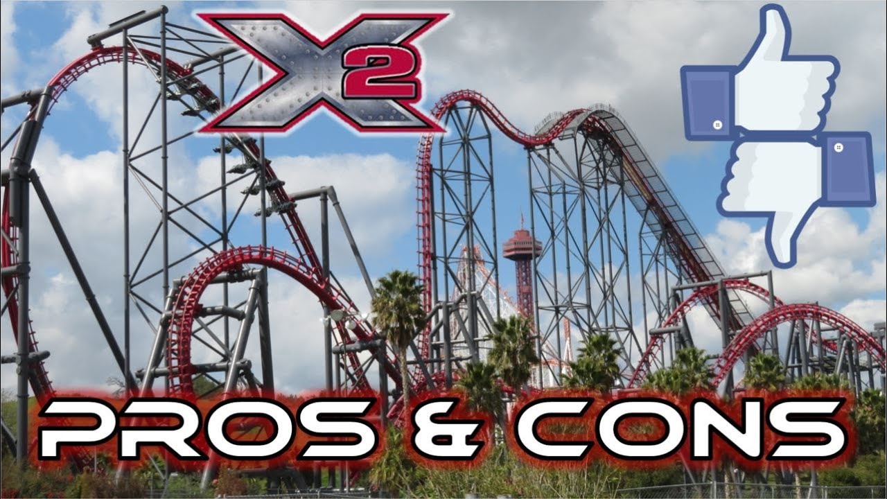X2 Pros & Cons: Six Flags Magic Mountain's INSANE 4th Dimension Coaster
