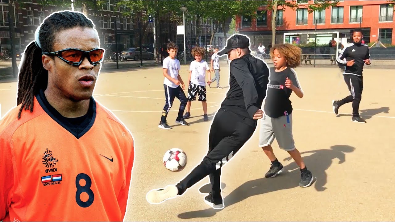 PLAYING STREETBALL IN AMSTERDAM WITH EDGAR DAVIDS