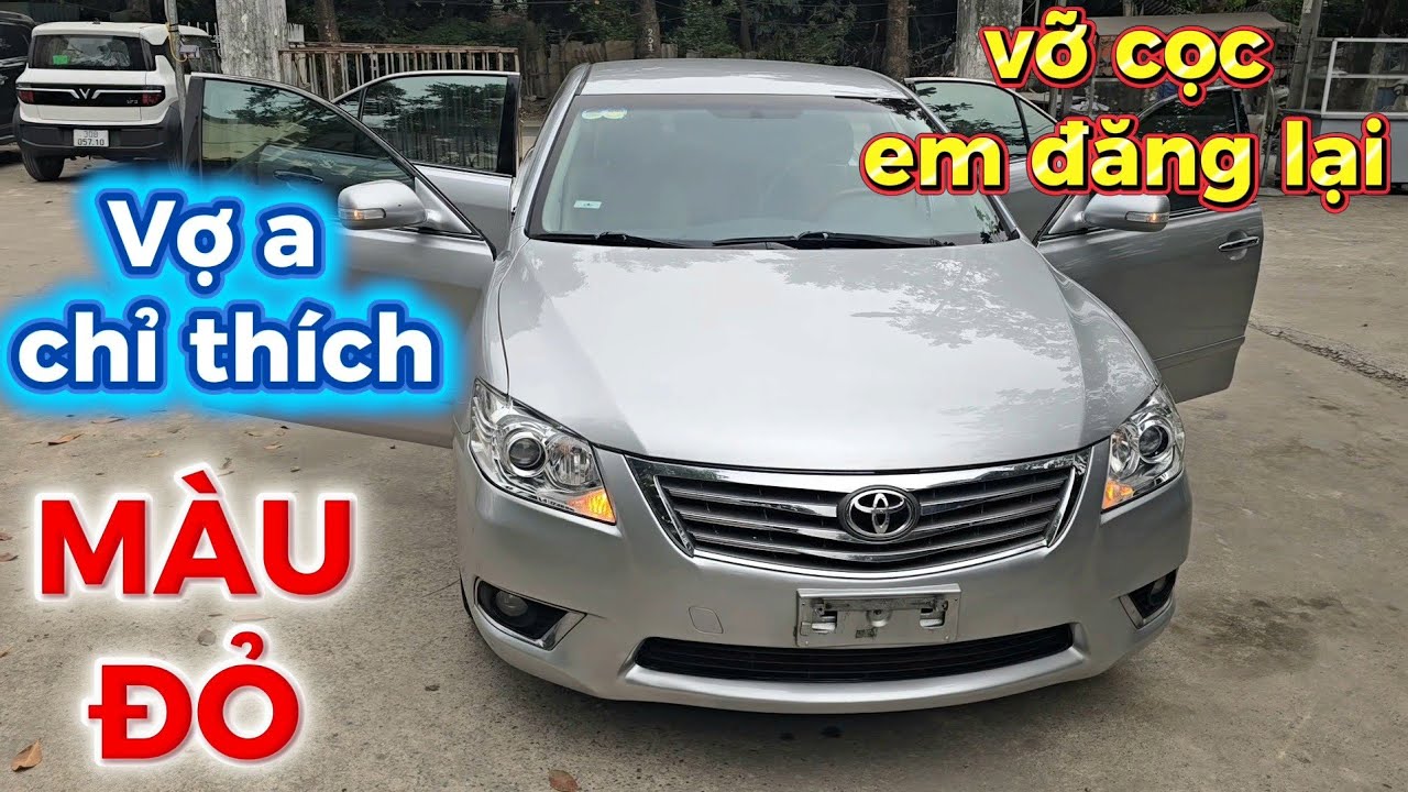 Vỡ cọc do vợ ko ưng | Em giới thiệu lại Camry 2.0E 2009 nhập Đài | 11 vạn, bảo dưỡng hãng