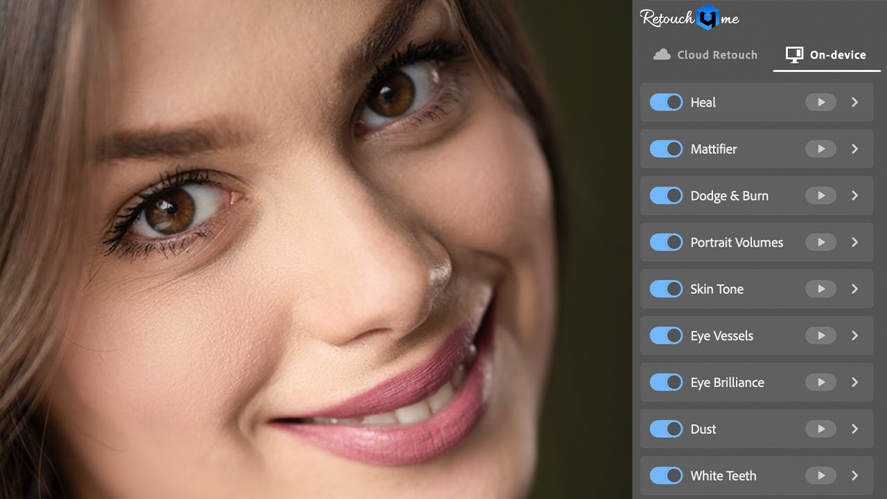Szybki i prosty sposób na retusz portretu! Prezentacja wtyczek od Retouch4Me 📸 @retouch4me