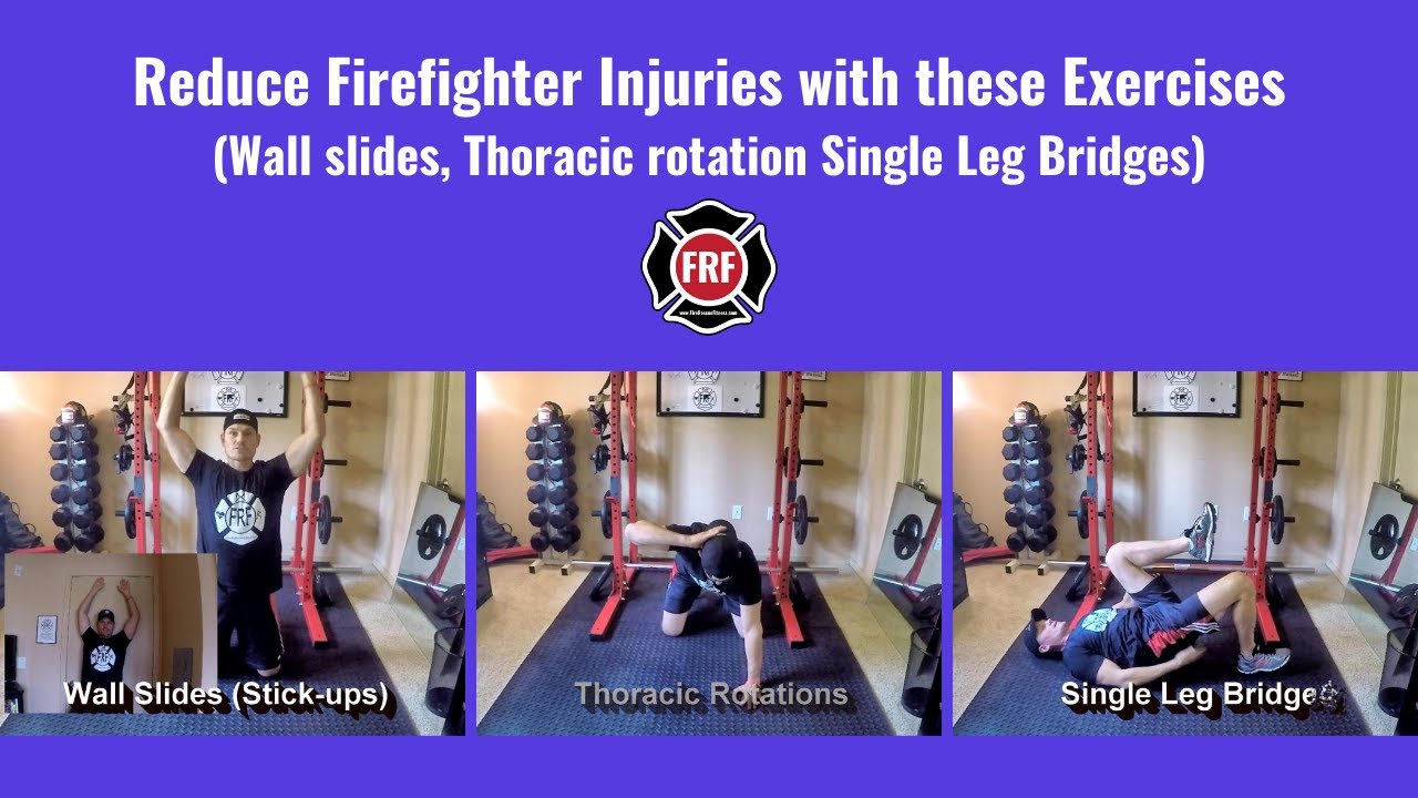 3 Exercises that Can Reduce Firefighter Injuries