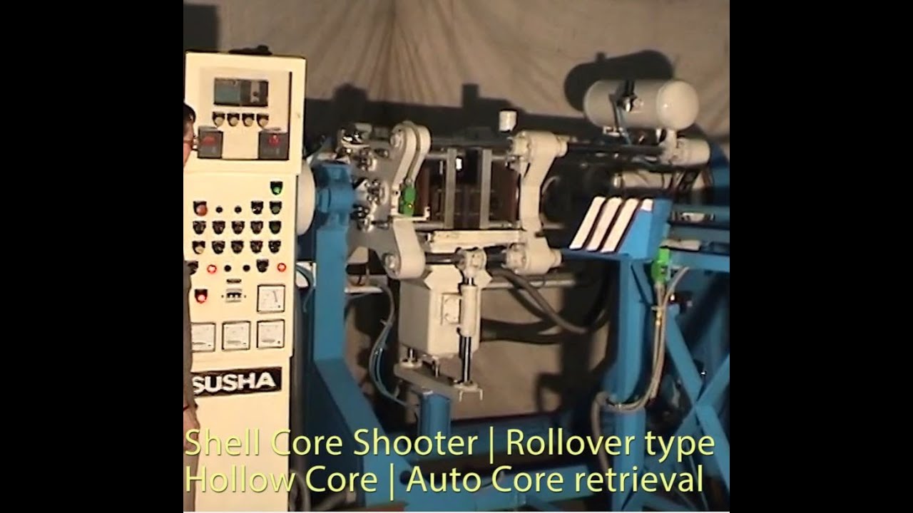 Shell Core Shooter Rollover type | Hollow and Solid cores