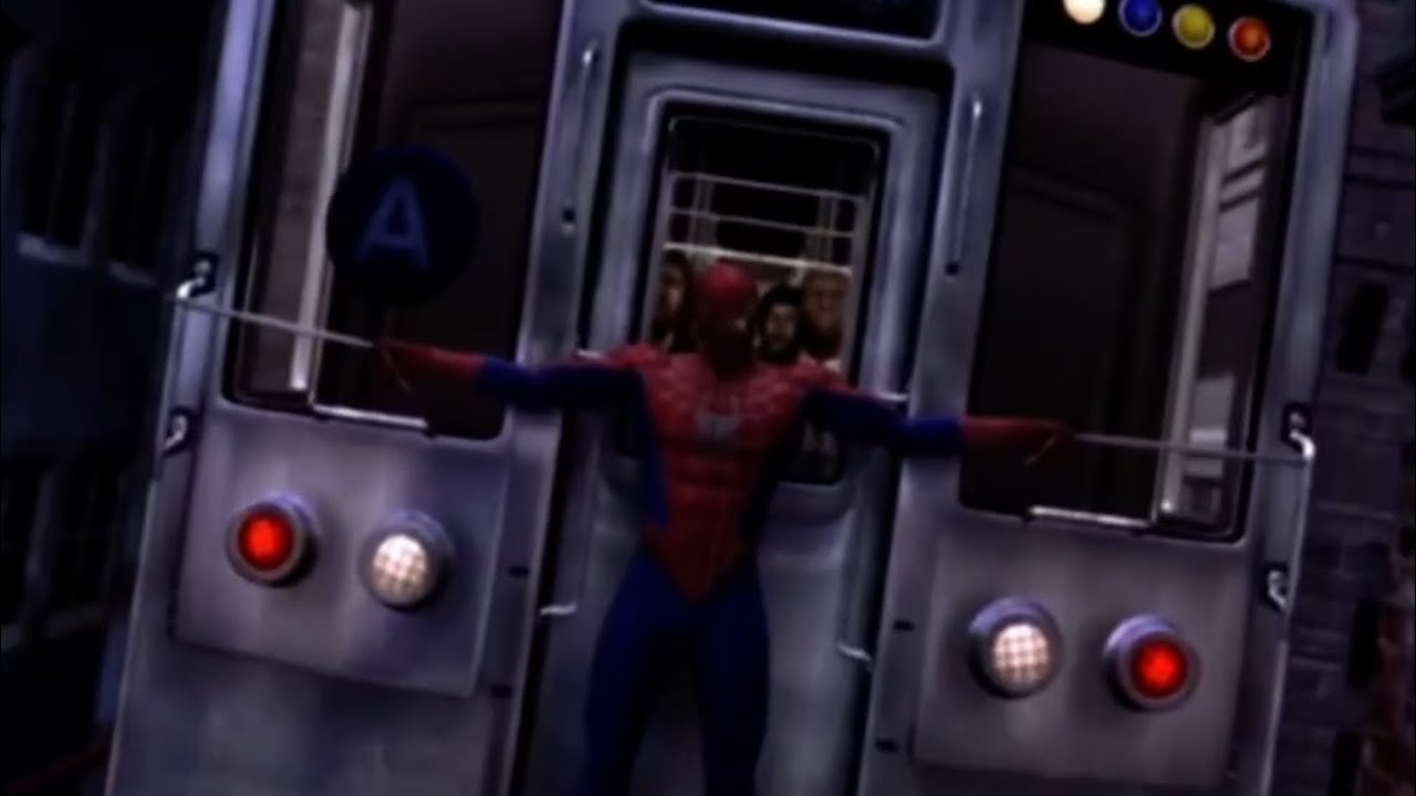 Spider-Man 2 psp while on a walk