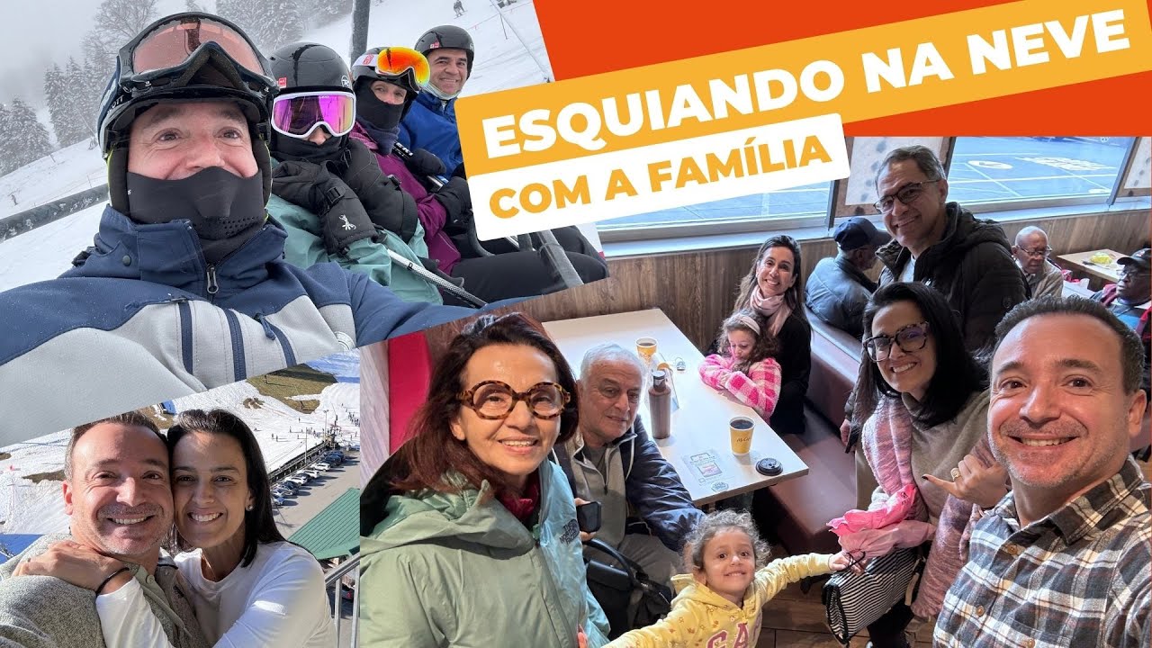 FOMOS ESQUIAR EM SEVEN SPRINGS NA PENSILVÂNIA ESTADOS UNIDOS
