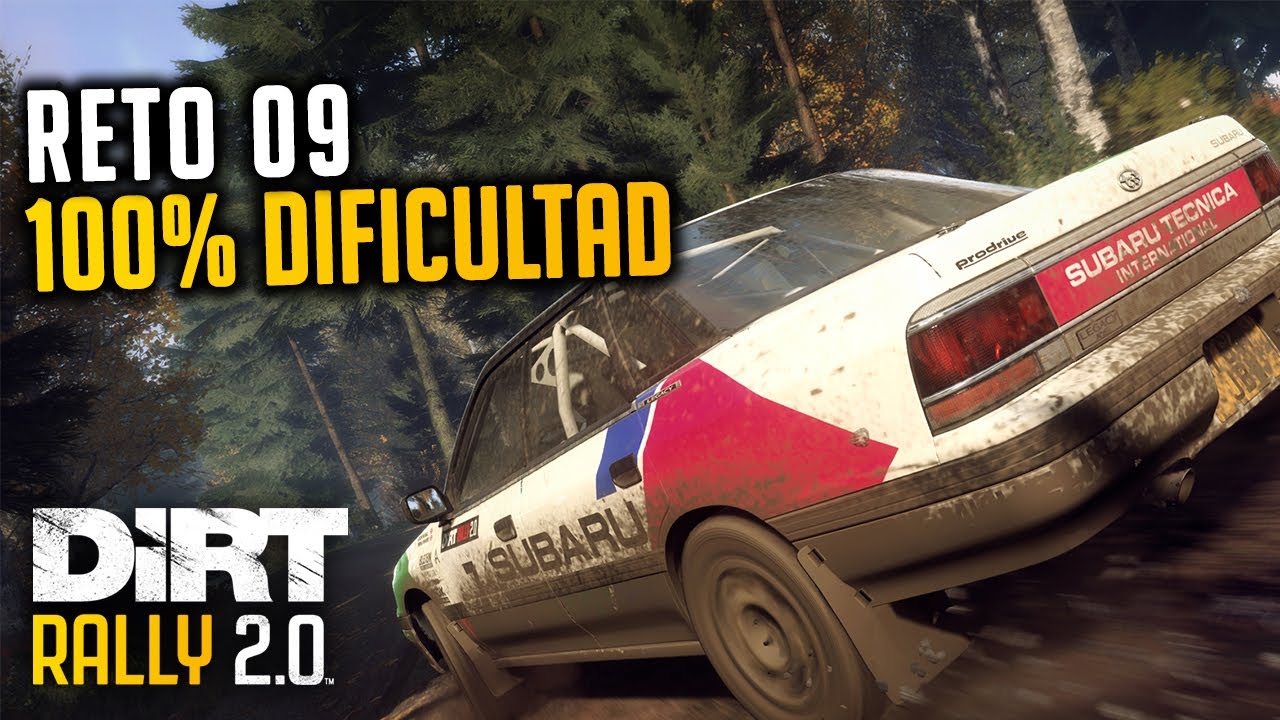 LOS RETOS #09 | Dirt Rally 2.0 Colin McRae Flat Out | Máxima dificultad 100%🤬