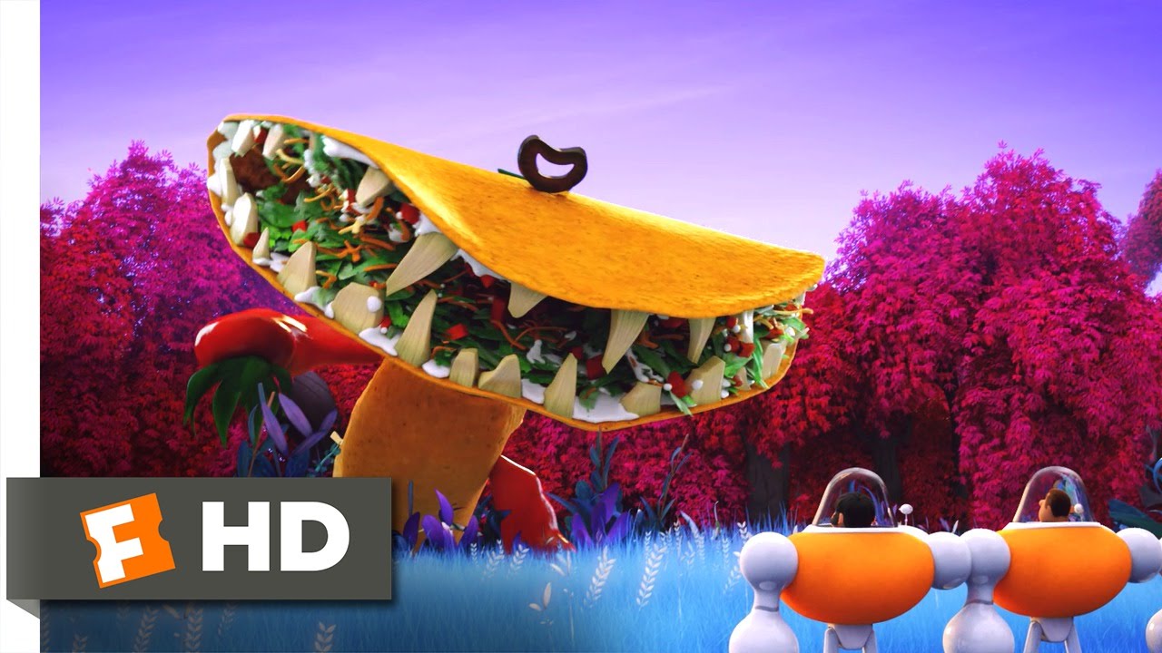 Cloudy with a Chance of Meatballs 2 - Tacodile Supreme Scene (6/10) | Movieclips