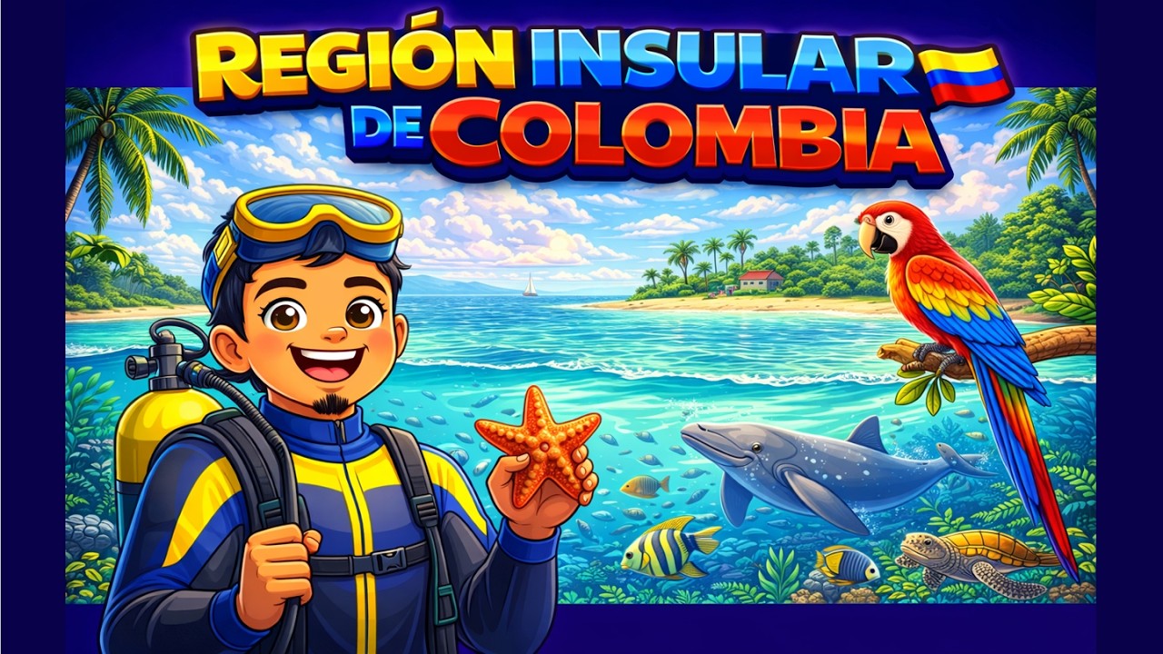 La región insular 🏝️🇨🇴