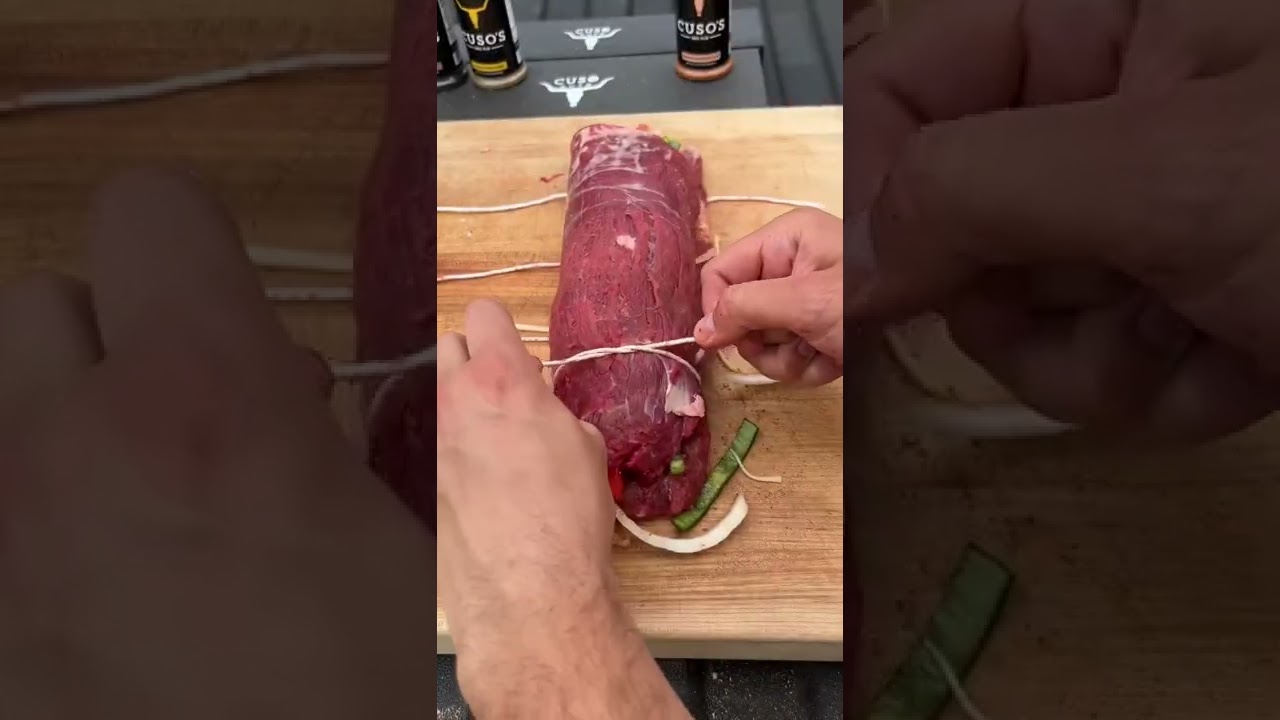 Stuffed Steak Pinwheels ( too rare or just right? )