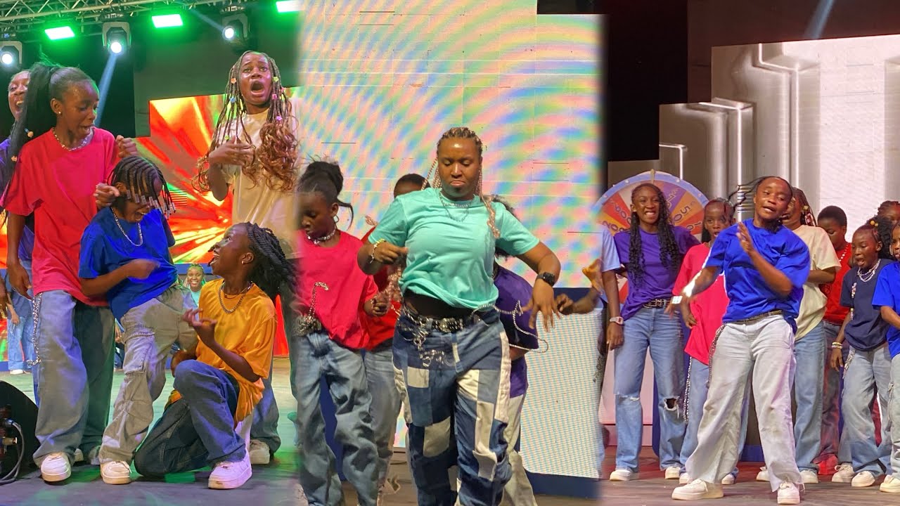 🔥🔥Afronitaa first Time Kumasi proves she is the best dancer in Africa with her kidz Dance Academy
