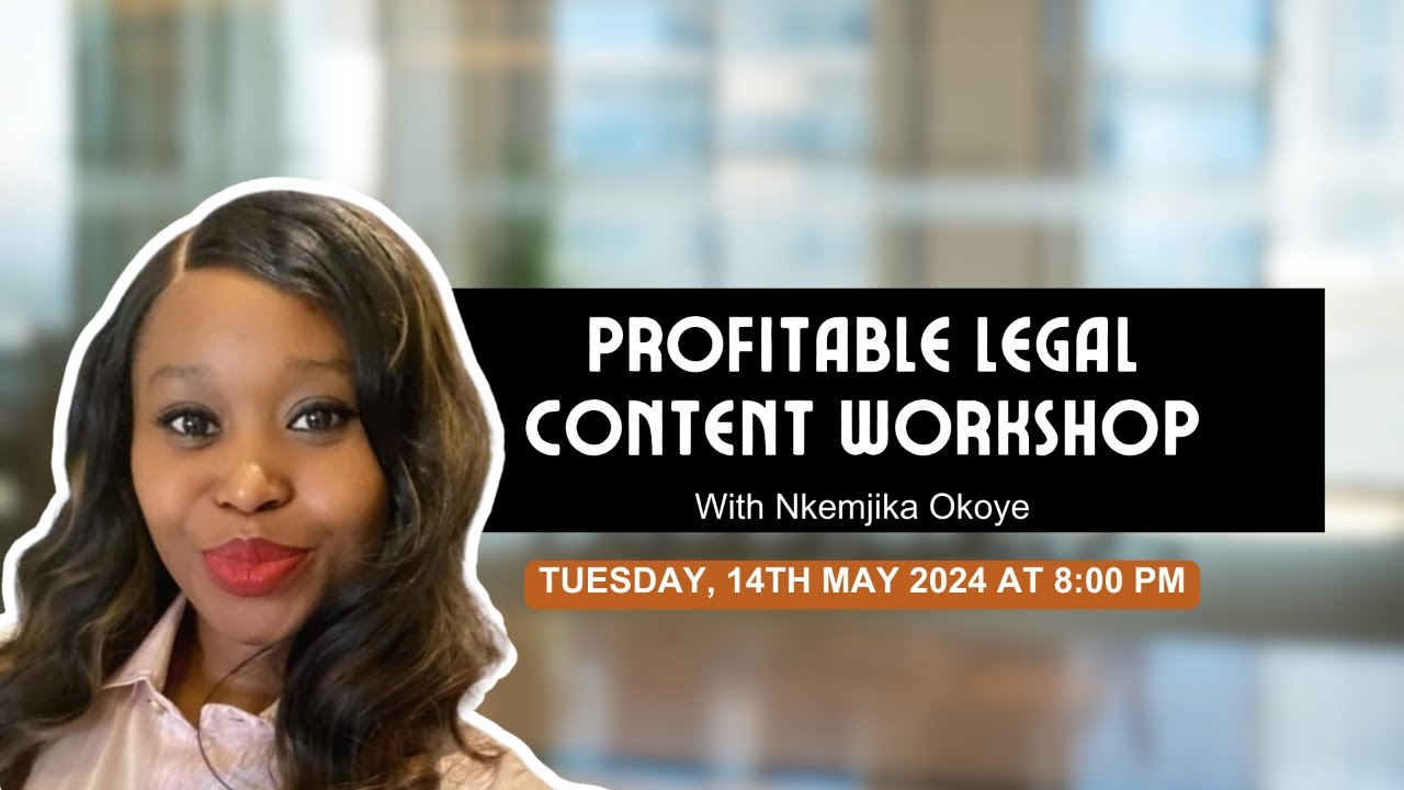 Profitable Legal Content Workshop