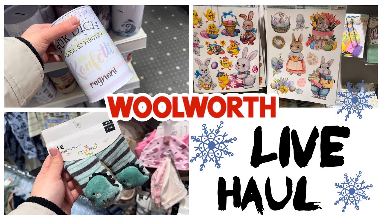 WOOLWORTH Live Haul 🛍 // Januar 2024 ⛄️ // alinaBerry