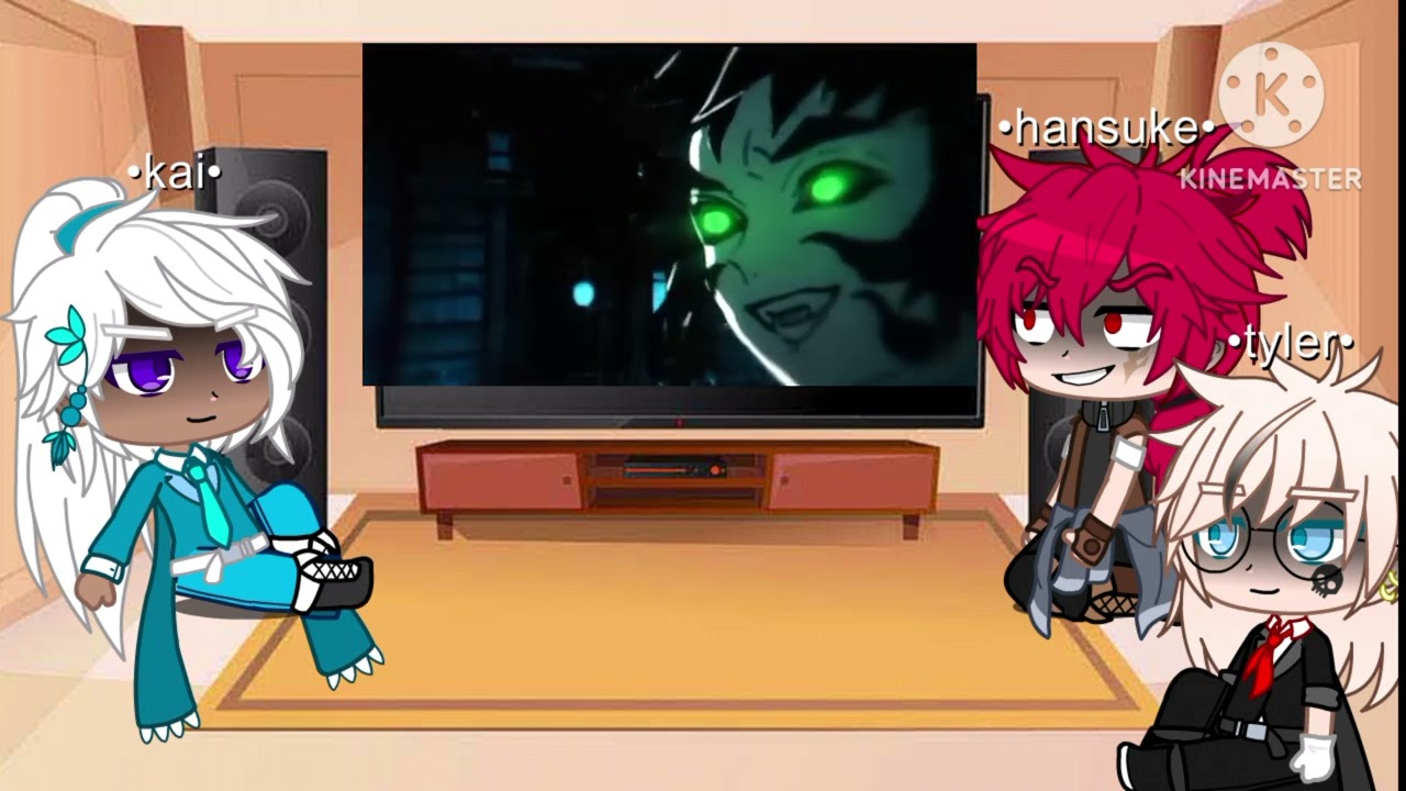 três mafiosos react Jack as zenitsu rap zenitsu vs kaigaku