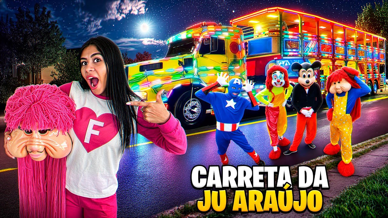 FIZ UMA CARRETA FURACÃO *Saímos por toda cidade 