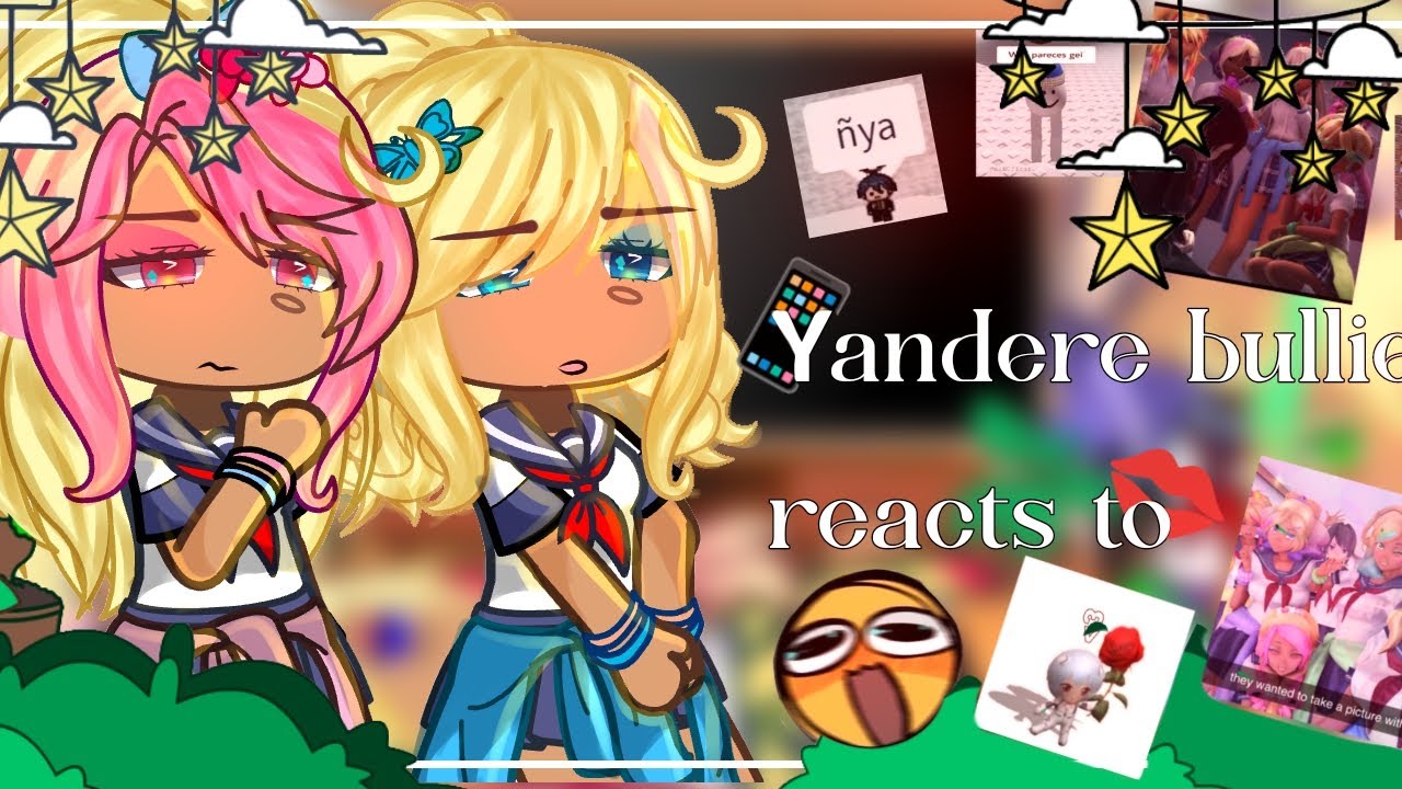 ||Yandere Bullies React To||💋||Yandere Bullies Reacciona a||💋||Yandere Bullies reagem a||💋