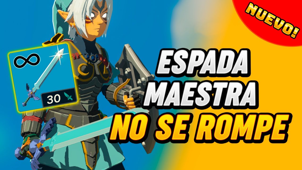 ✨Nuevo Glitch! Espada Maestra INDESTRUCTIBLE en Zelda Tears of The Kingdom