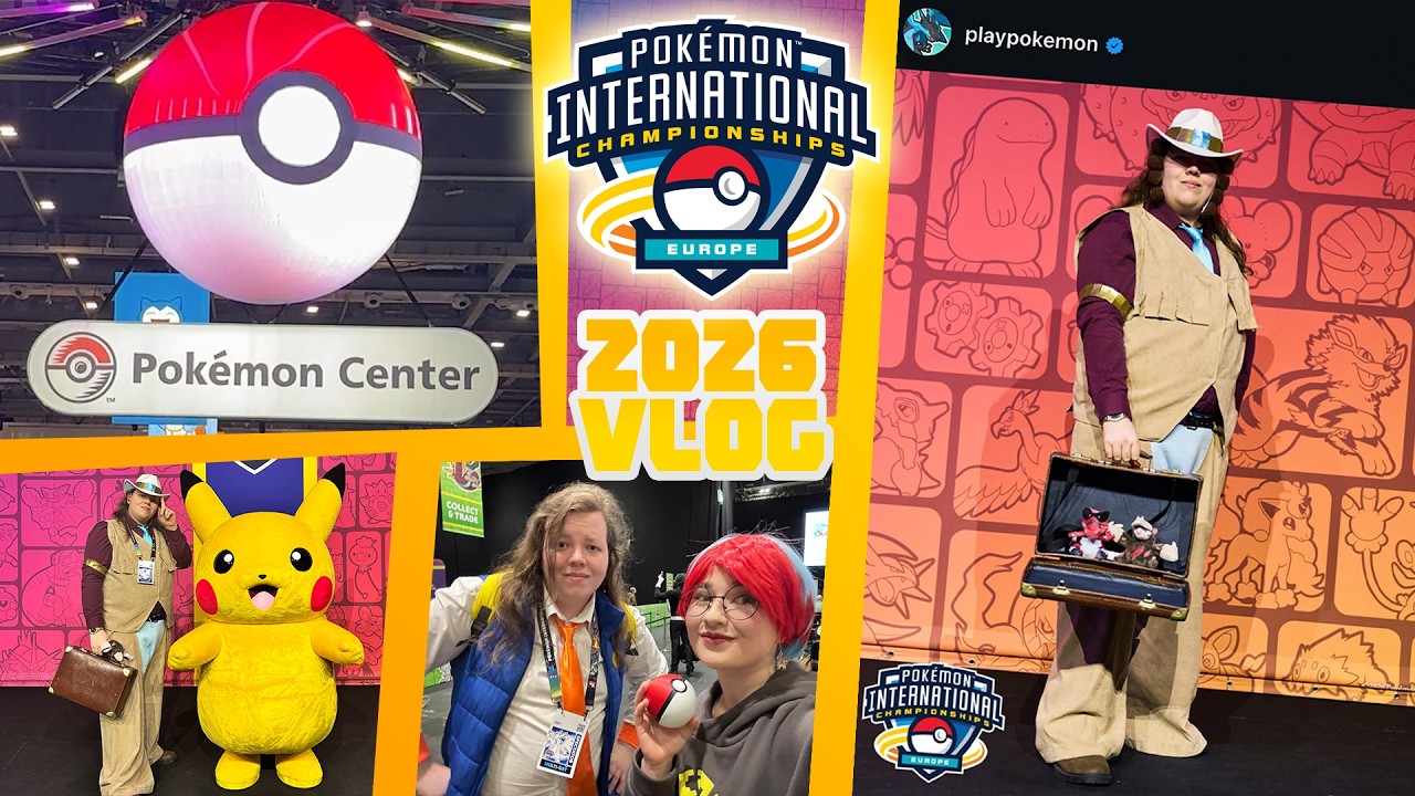 Shining J's EUIC 2026 Recap Vlog!! | Pokémon Center, Clay Cosplay, Posted by Pokémon & More!!