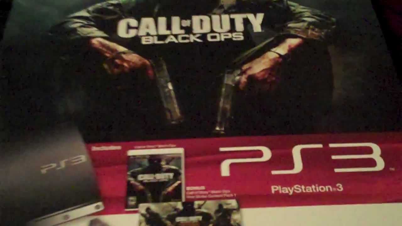 PS3 Call Of Duty Black Ops Bundle Unboxing