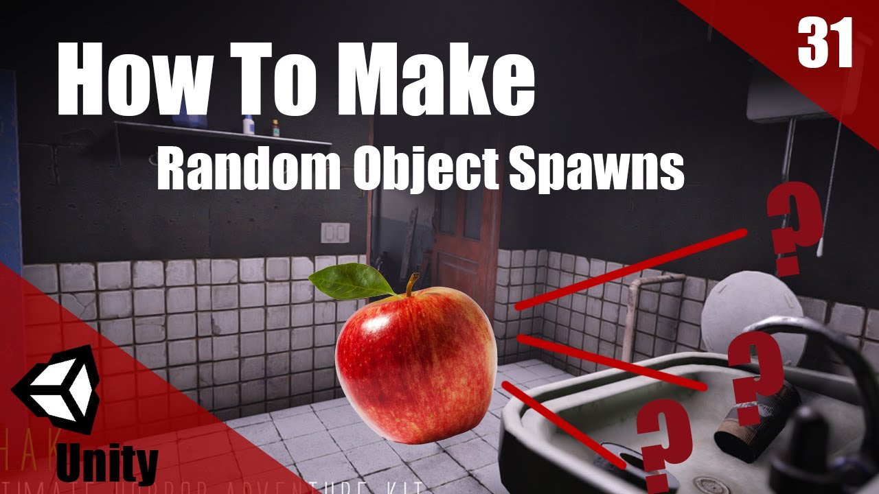 How To Make A HORROR Game In Unity | Random Object Spawn Locations | Horror Series Part 031