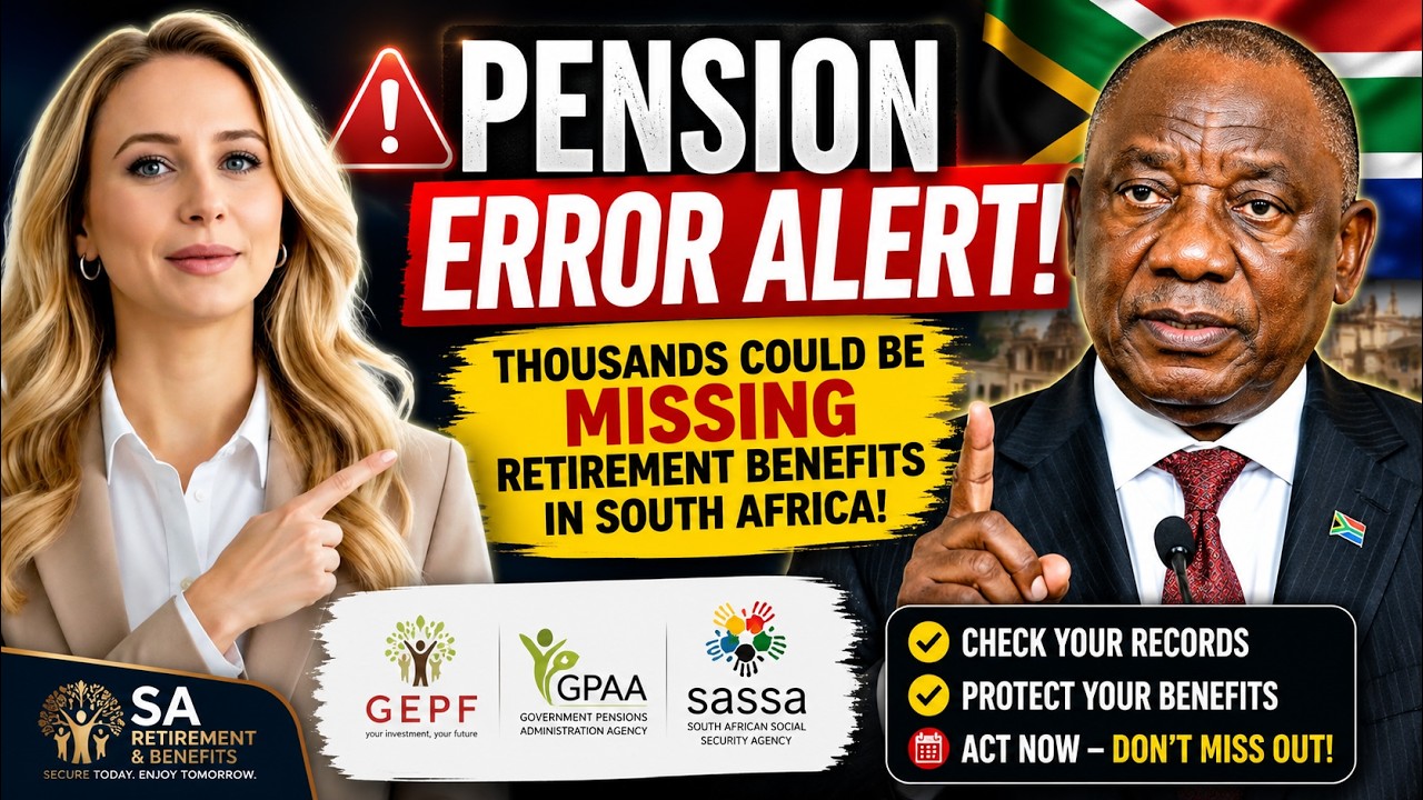 GEPF Pension Error Alert! Thousands Could Be Missing Retirement Benefits in South Africa