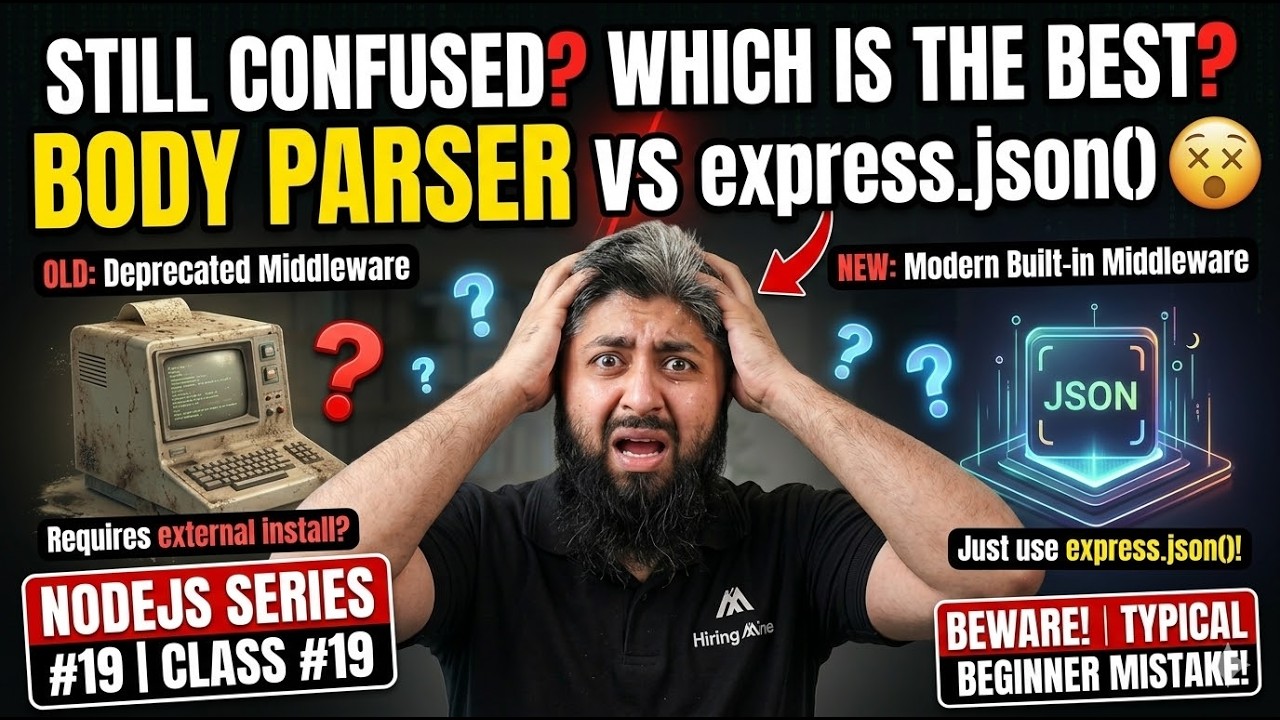 Body Parser & Express.json middlewares