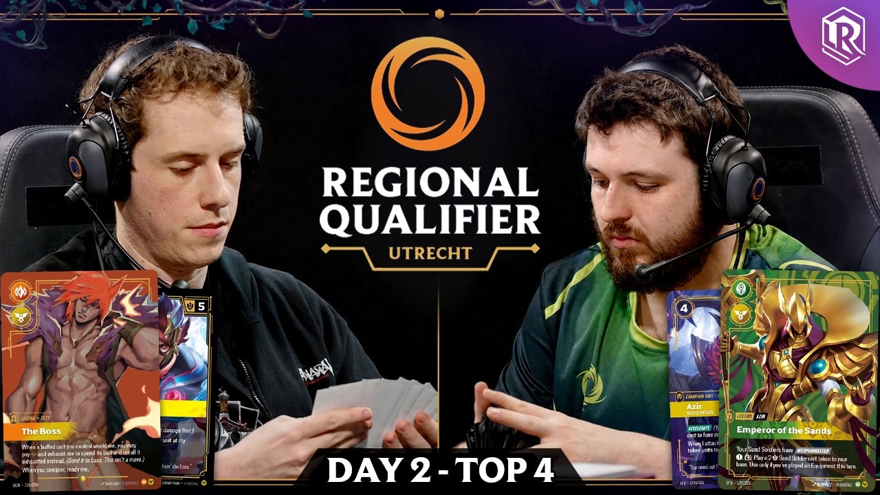 Top 4: Collin K. (Sett) vs Squirtle (Azir)  | Riftbound Regional Utrecht