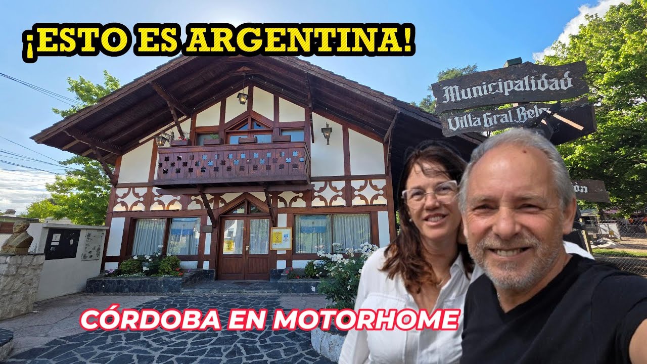 ¿EUROPA en ARGENTINA? 🇦🇷 Recorriendo VILLA General BELGRANO y Santa Rosa en Motorhome