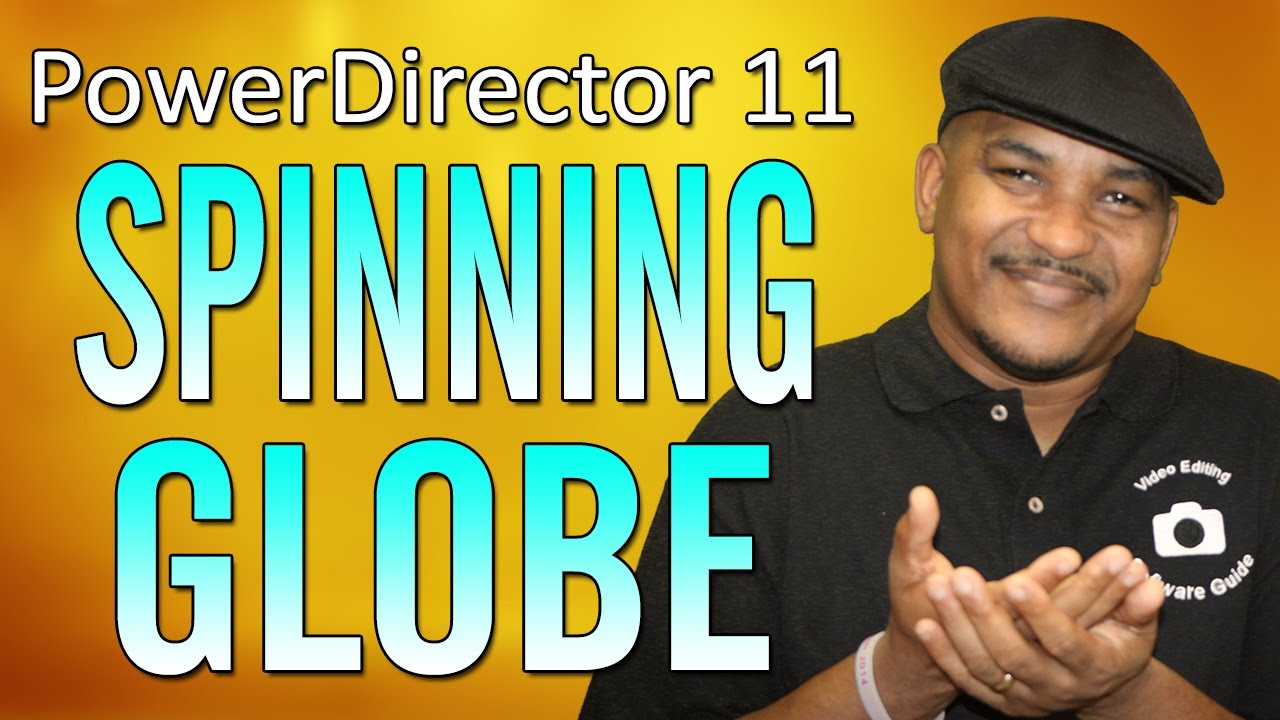 Spinning Globe Video Intro | PowerDirector