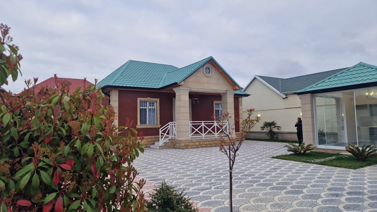 7.5 sotda şəxsi tikili bağlı baxçalı kupçalı heyet evi satılır📱055 737 45 48#villa #heyetevi