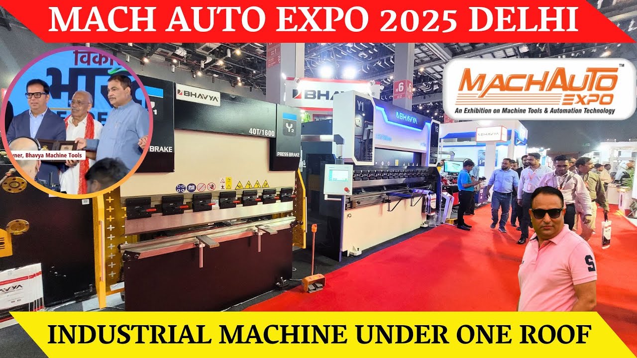 Mach auto expo 2025 Delhi - Machauto expo 2025 / Industrial machinery expo pragati maidan delhi tour