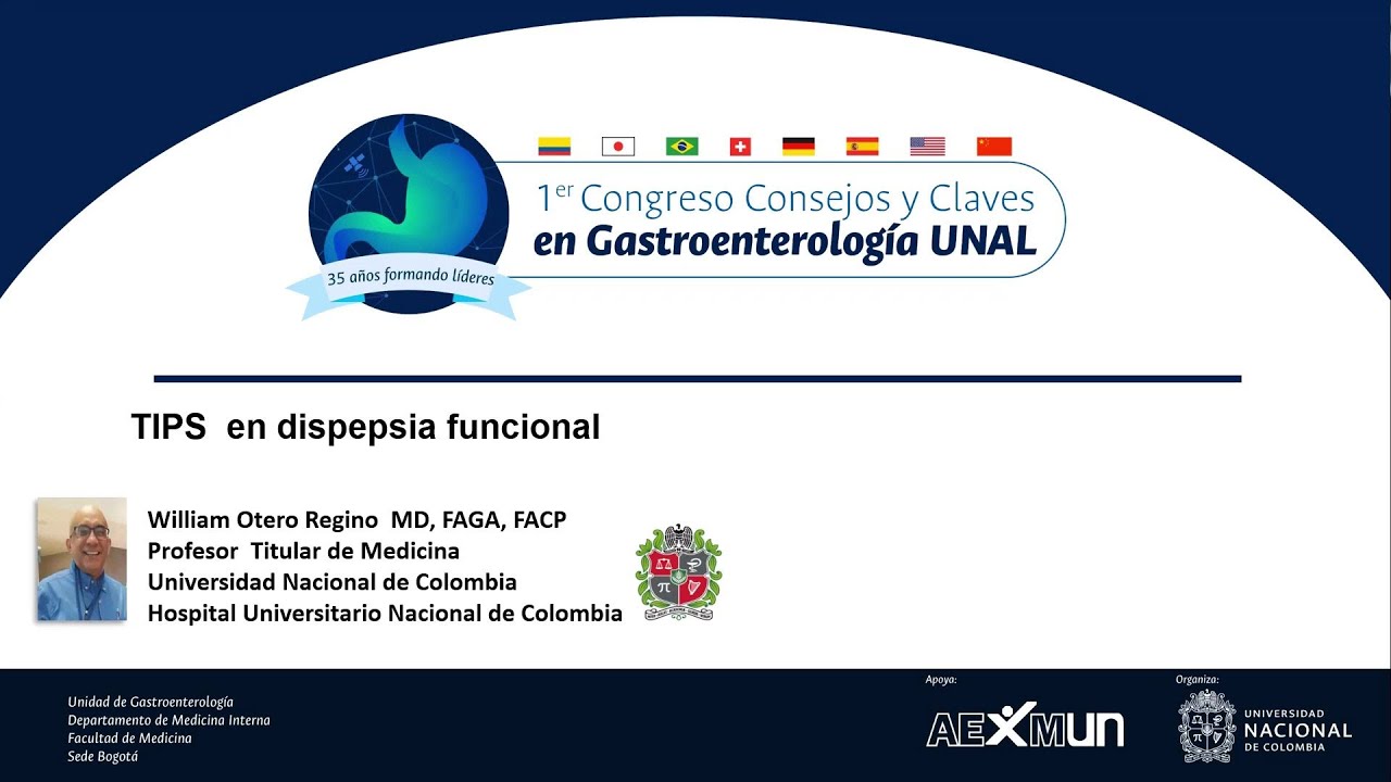 Tips de dispepsia funcional 2023 @Dr. William Otero Gastroenterología