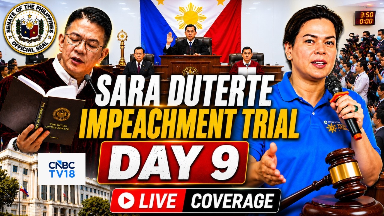 Philippines Senate LIVE: Sara Duterte Impeachment Trial Day 8 July 21th| Bank Records Subpoena |N18G