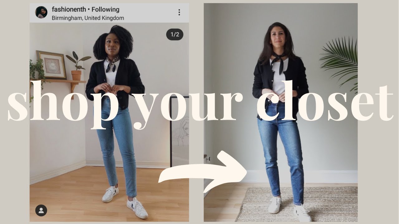 Make NEW Outfits out of OLD Clothes | Shop My Wardrobe