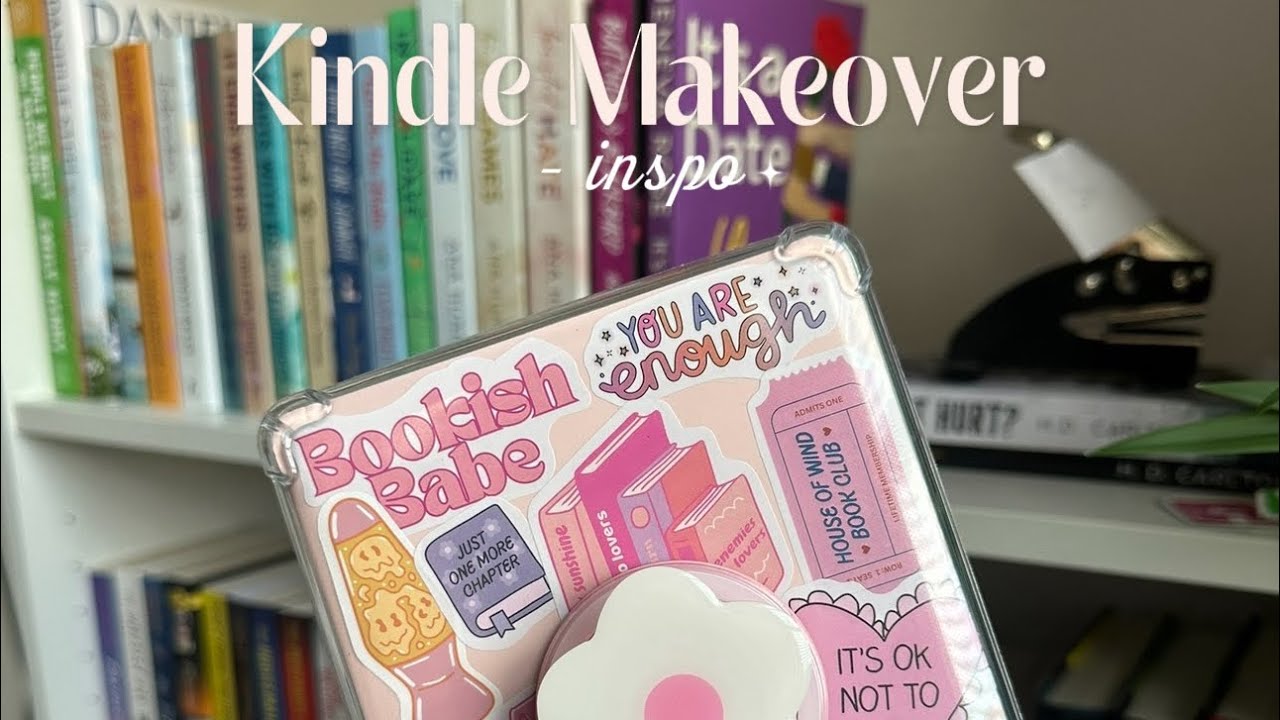Kindle Accessories | Decorate My Kindle With Me | Kindle Decoration Ideas