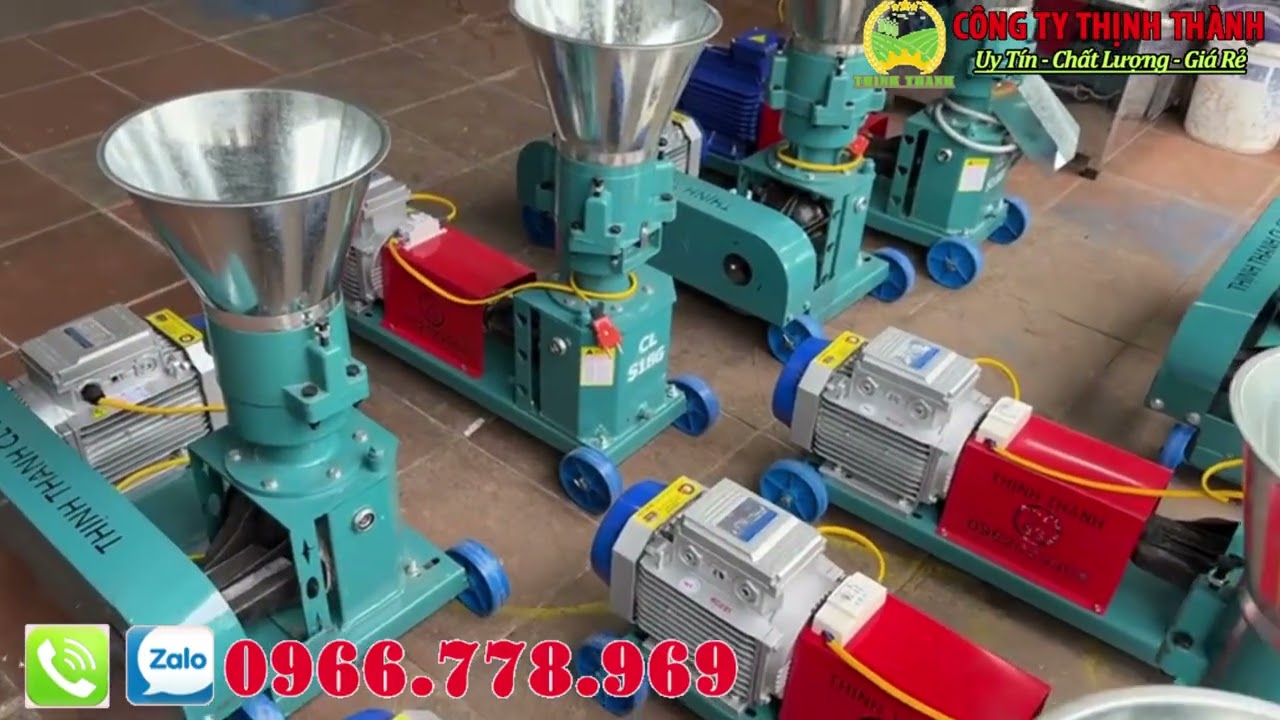 Tổng hợp các dòng máy ép cám viên chăn nuôi mới nhất 2026