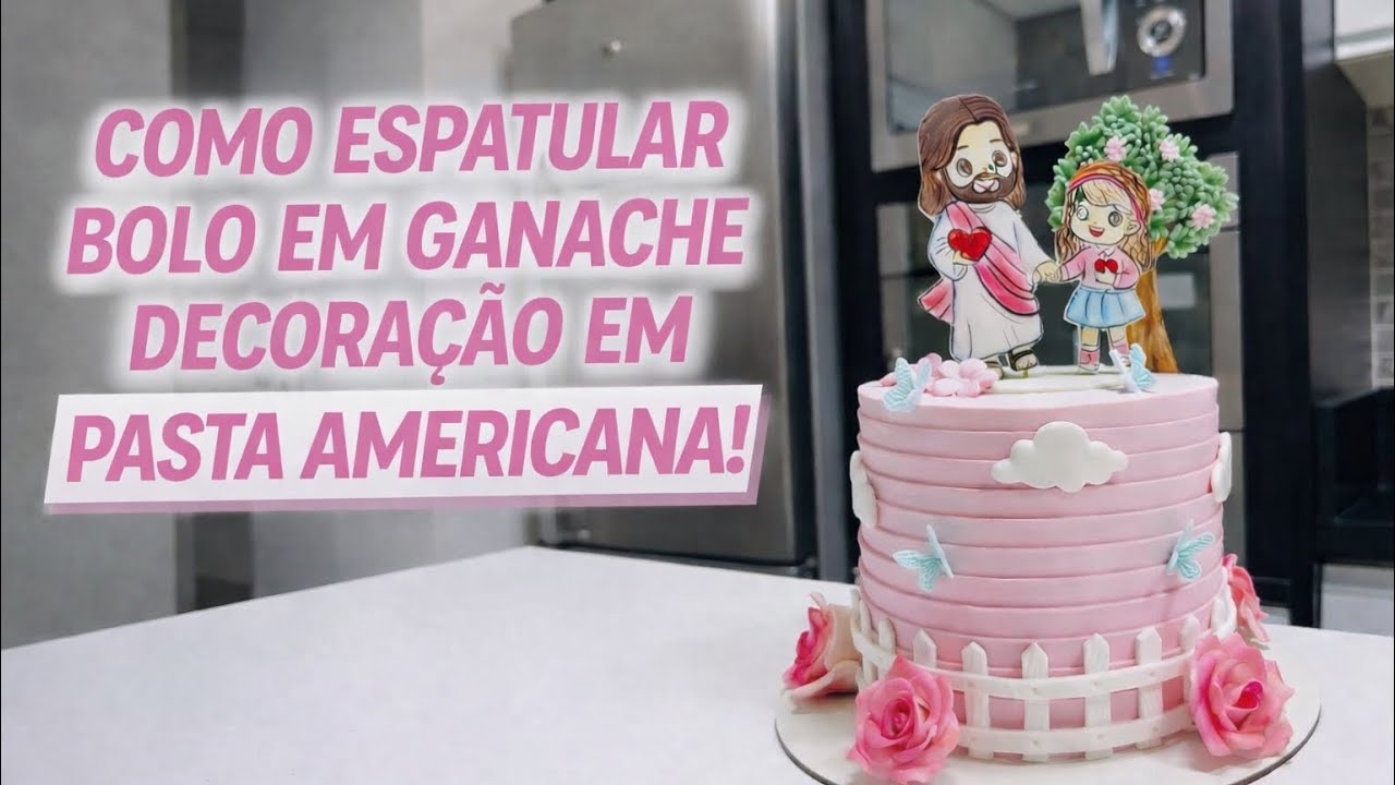 Como Espatular Bolo na Cobertura de Ganache 