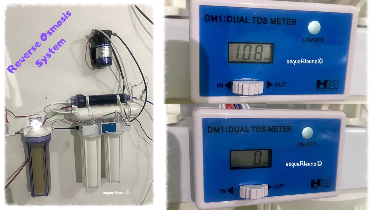 Reverse Osmosis System in my shrimp room - Impianto osmosi inversa della mia shrimp room 🤙🏻