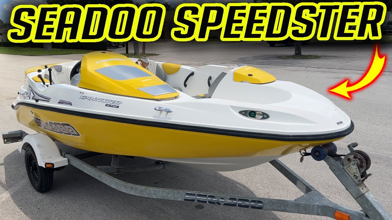 Купил еще один катер Seadoo Sportster 150 Jet Boat с двигателем 4-Tec мощностью 155 л.с.
