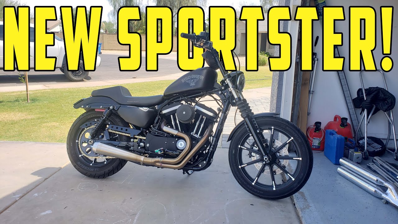 Buying Harley Iron 883 Sportster From a Subscriber... Too Nice!