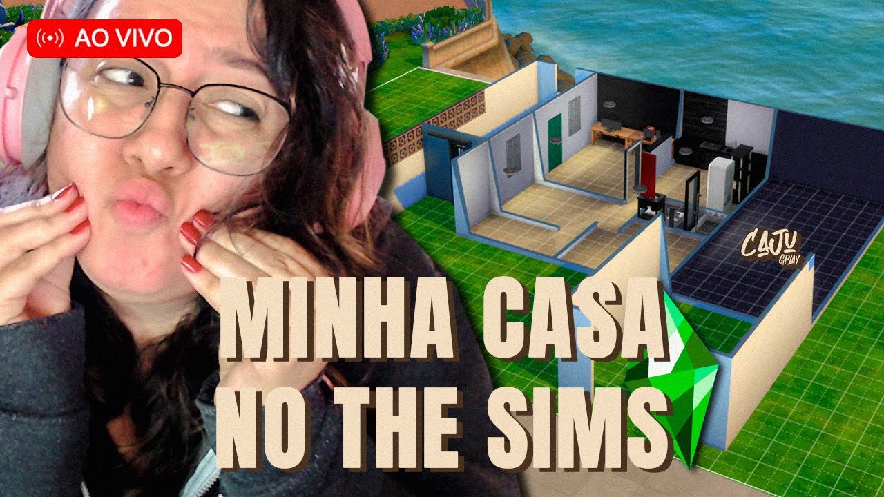 🔴 Vamos continuar decorando minha casa no The Sims!