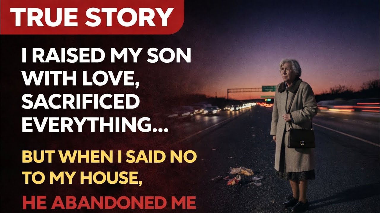 I Refused to Give My Son My House and He Left Me on the...
